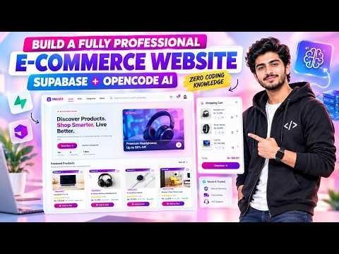 🔥 Build an E-Commerce Website with AI — ZERO CODING!