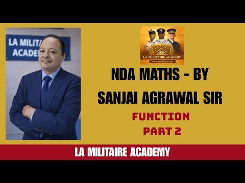 Functions – Part 2 | NDA Mathematics | Conceptual Foundation & Exam-Oriented Approach