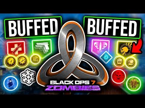 *HUGE* BUFFS to PERKS, AMMO MODS, & FIELD UPGRADES Coming to BO7 Zombies!