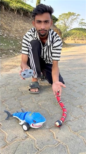 Rc Remote Control fish And ￼ cobra snake Unboxing #short