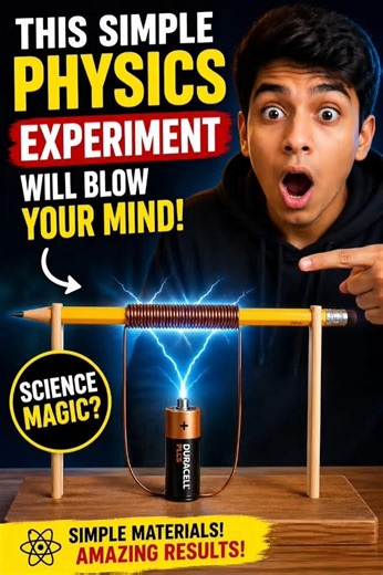 “This Simple Physics Experiment Will Blow Your Mind 😱”