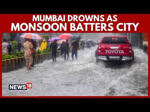 Mumbai Rains News | IMD Issues Red Alert as Heavy Downpour Batters City | Mumbai News | N18G