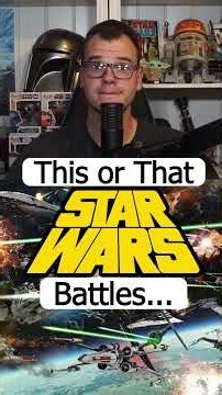 THIS or THAT Star Wars BATTLES! Which BATTLE is the BEST?