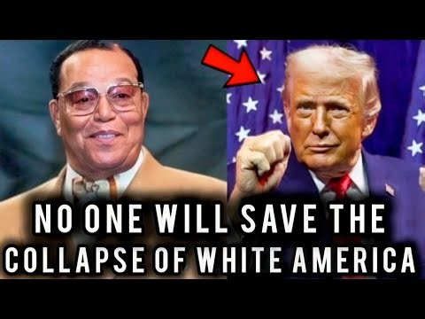 "Black People This is Not Our FIGHT" Louis Farrakhan WARNS on the INEVITABLE FALL of White America