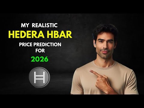 Hedera HBAR: My 2026 Price Prediction || Crypto Investment Series.