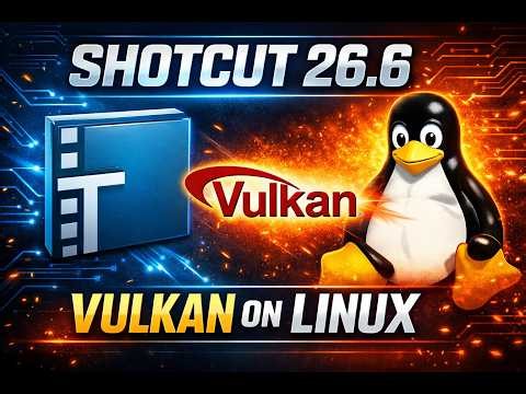 Shotcut 26.6 Drops Vulkan Support on Linux — Open‑Source Editing Just Leveled Up
