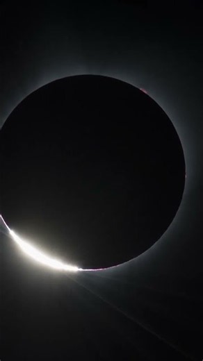 The Moon and Sun appear the same — but their scales