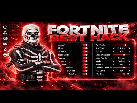 [NEW] FORTNITE HACK MENU | Free Download 2026 & Undetect | AimBot & ESP & WallHack