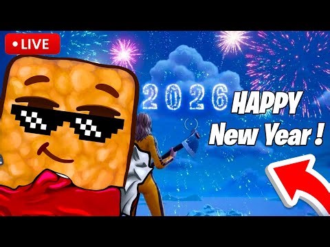 🔴LIVE - NEW YEAR'S DAY IN CHAPTER 7 (Fortnite)