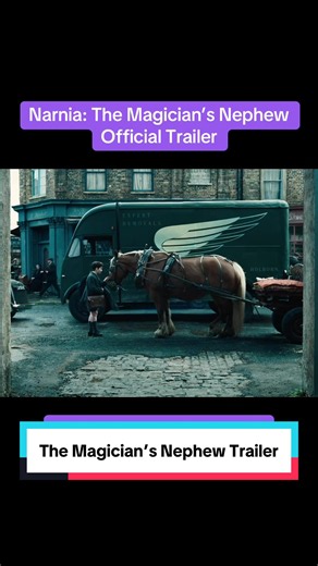 New official trailer for Greta Gerwig's #Narnia: The Magician's Nephew - Coming to theaters February 12. #movietok #filmtok #booktok