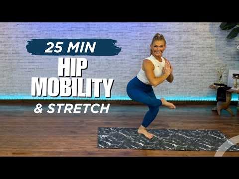 25 Min - Hip Mobility and Stretch | Open tight Hips for Stress Relief and Better Movement