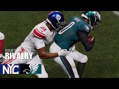Giants vs. Eagles | 2026 Rivalry Game | Madden NFL 26 Simulation