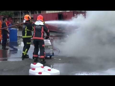 Car Fire Test with SCDF