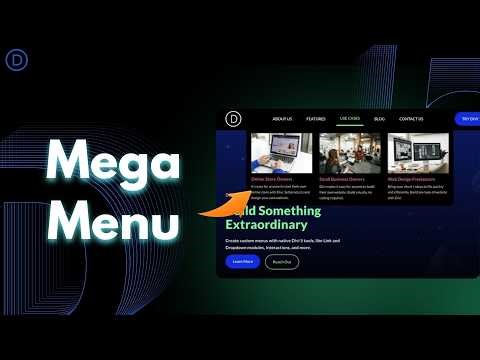 How To Build Mega Menus With Divi 5’s Dropdown Module