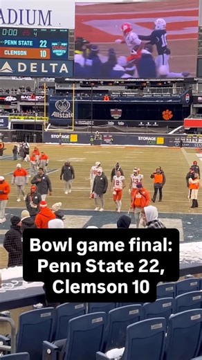 The State on Instagram: "Clemson senior QB Cade Klubnik (2) walks off the field as a Tiger for the last time after the Pinstripe Bowl. The loss to Penn State was his 40th and final start. #clemsonfootball #clemsontigers🐯"