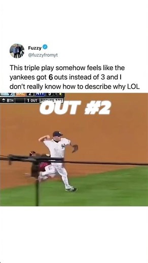 this triple play was insane 😲