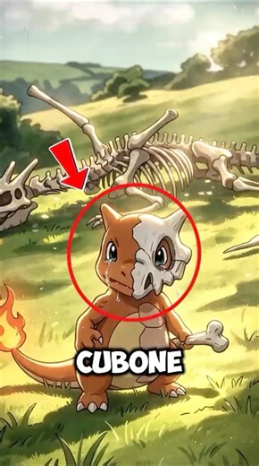 Cubone Is ACTUALLY a Charmander?! 💀🔥 | Pokémon Theory
