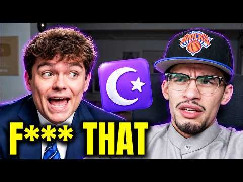 Nick Fuentes goes mask off about Islam.