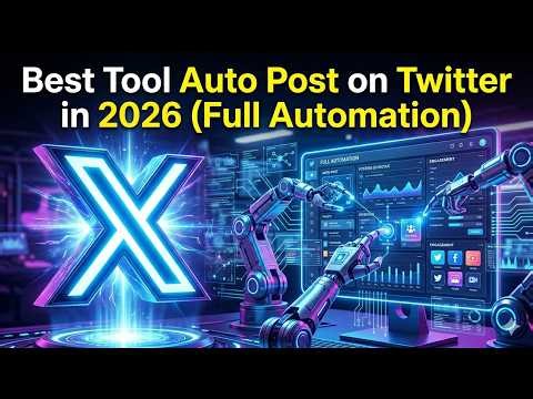 Best Tool Auto Post on Twitter in 2026 (Full Automation) | MKT X