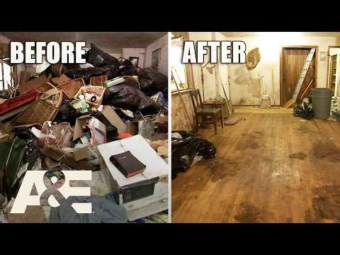 Hoarders: Home Ruined By 40 YEARS of Trash | A&E
