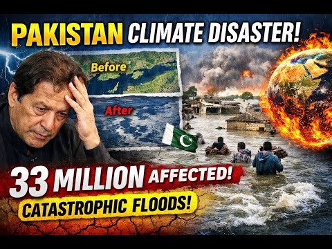 Pakistan faces climate catastrophe: devastating floods affect 33 million people