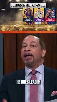 Will Luka's dominant streak put him atop Brou's MVP Ballot? #nba #lakers #lukadoncic