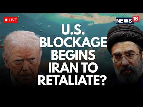 Strait Of Hormuz War Live | US Navy Begin Blockade Of All Iran Ports In Hormuz, Iran Warns Trump