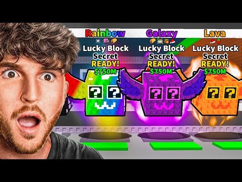 I Opened The RAREST LUCKY BLOCKS in Steal a Brainrot..