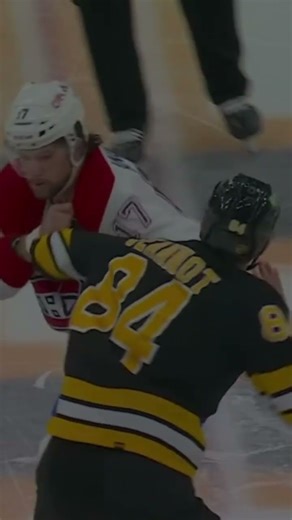 Epic NHL Rivalry Explodes: Bruins vs. Canadiens Brutal Fight in First Period Chaos!