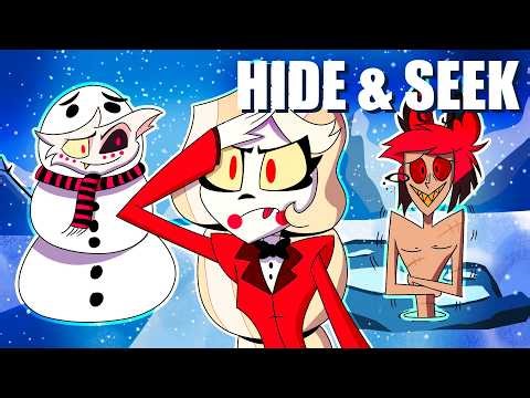 Hazbin Hotel Characters Play HIDE AND SEEK in the BLISTERING COLD