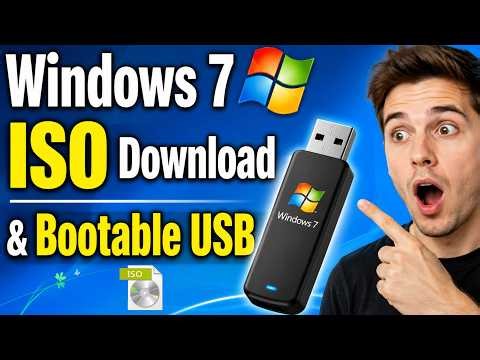 How to Download Windows 7 ISO in 2026 | Create Windows 7 Bootable USB Drive