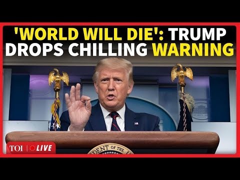 'World Will Die If...': Trump's Deadly Ultimatum On Cam | Trump Latest News | USA Today