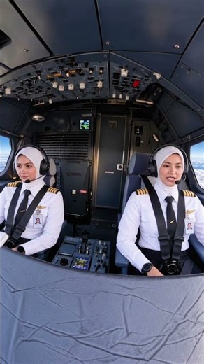 Ep.4: Communication with ATC | Hijabi pilots yang cantik