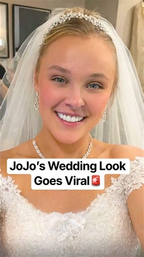 JoJo’s Wedding Look Goes Viral #shorts #JoJoSiwa #ChrisHughes