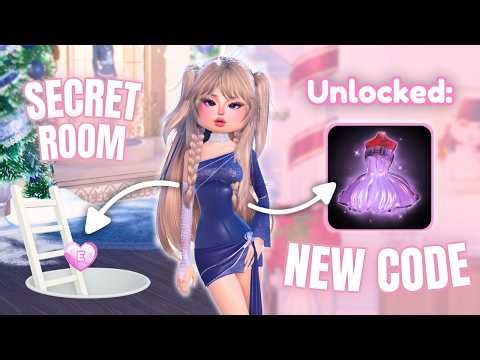 *3 NEW CODES!!* & 25 SECRETS IN THE NEW *NEW YEARS WINTER UPDATE* IN DRESS TO IMPRESS + SECRET CODE!