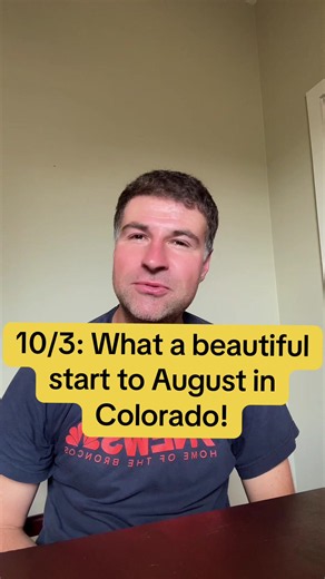 Colorado Weather on 10/3: A Beautiful Start to August!