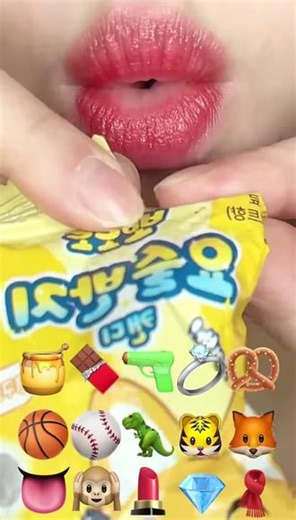 ASMR /食物咀嚼音#ASMR#吃东西声控 #沉浸式食音 #只露嘴巴吃东西 #声控助眠