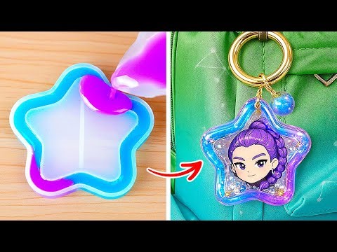 💜 DIY SCHOOL CRAFTS 🌟 Cute Accessories to Make