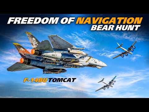 F-14BU Tomcat Fleet Defender | Advanced Aim-54C Phoenix | Digital Combat Simulator | DCS |
