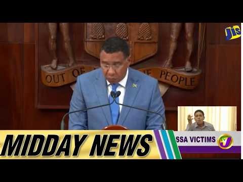 PM Paused To Honour Hurricane Melissa Victims | Part 1 | Midday News