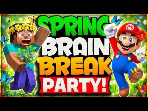 🟣 Spring Brain Break 🟣 Brain Breaks for Kids 🟣 Danny Go Inspired