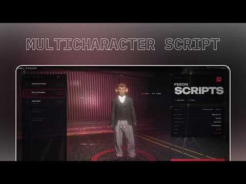 Feron Multicharacter — Premium Character Selection | FiveM Script (QBCore/Qbox/ESX)