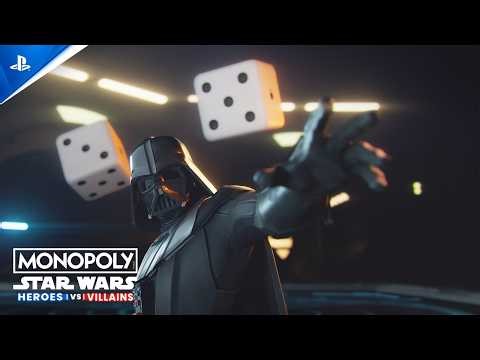 Monopoly: Star Wars Heroes vs. Villains - World Premiere Trailer | PS5 Games