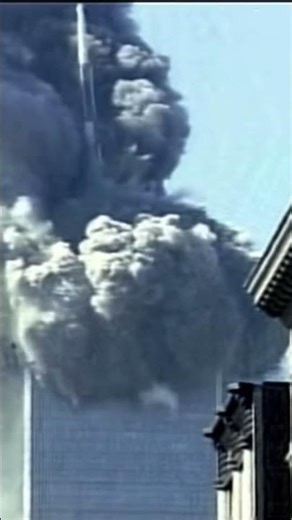 North tower collapses from different sides