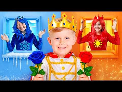 Ice Princess vs. Fire Princess! ❄️🔥 Magic Fairy Tale Stories
