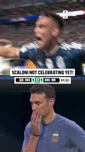 How does Lionel Scaloni keep it so cool?