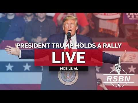 REPLAY: President Trump Holds a Rally in Mobile, AL - 10/02/26