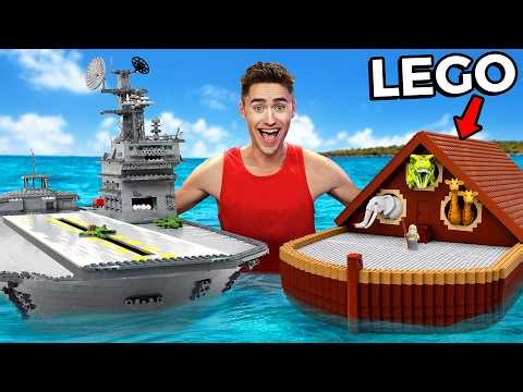 Testing GIANT LEGO Boats!