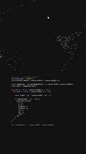 CSS Breaking Particles Animation 💥 | Pure CSS Explosion Effect #shorts