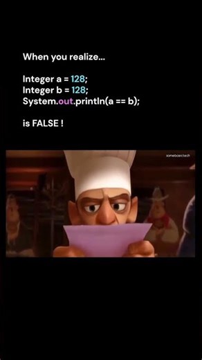 Java Trick That Confuses Even Experts 😱 | Integer 128 Mystery! #CodingChallenge #java #programming